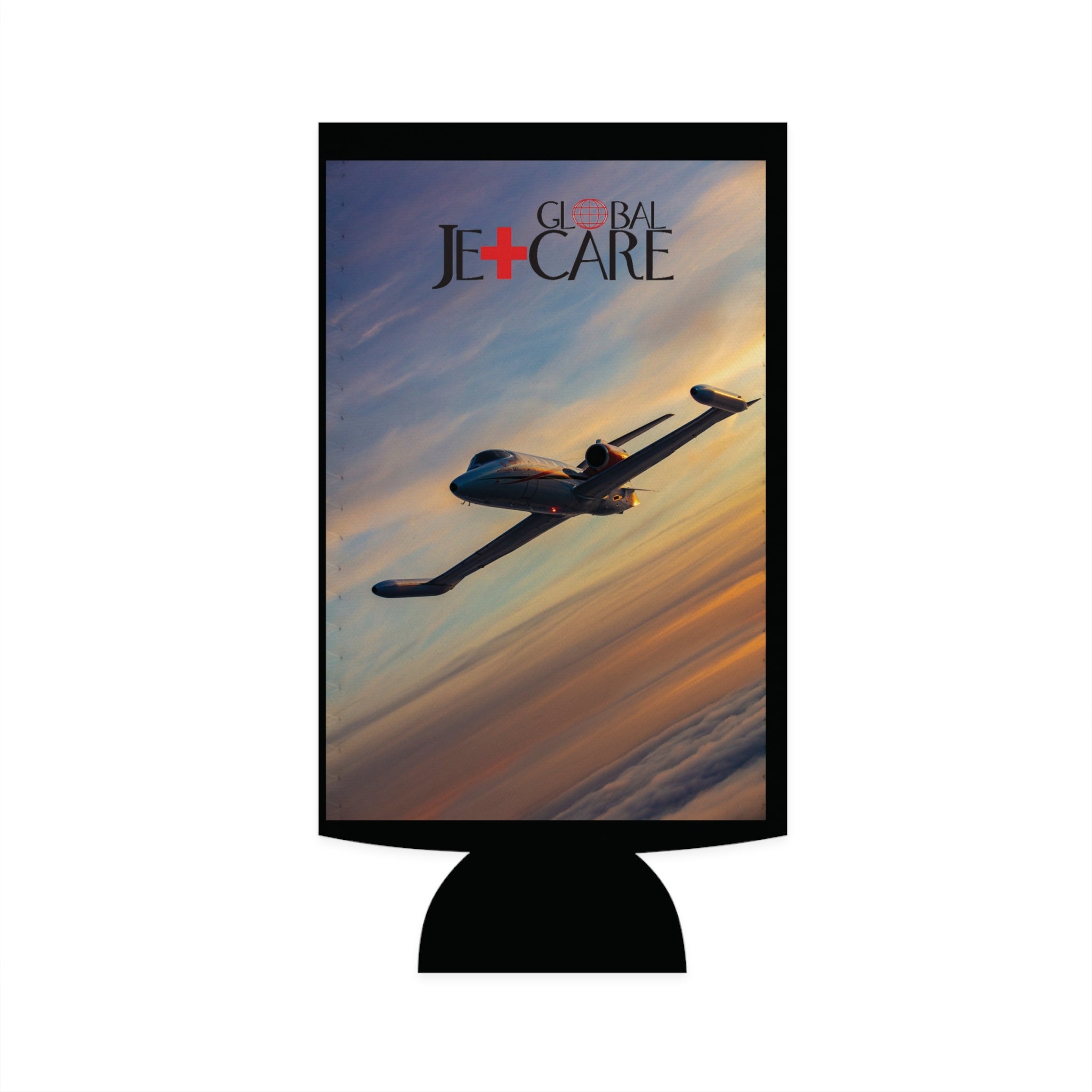Global Jet Care Sunset Can Cooler - N41GJ Edition