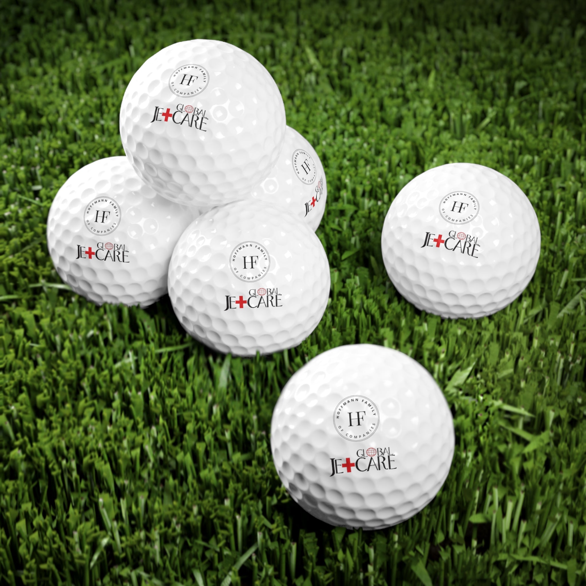 Global Jetcare Golf Balls, 6pcs