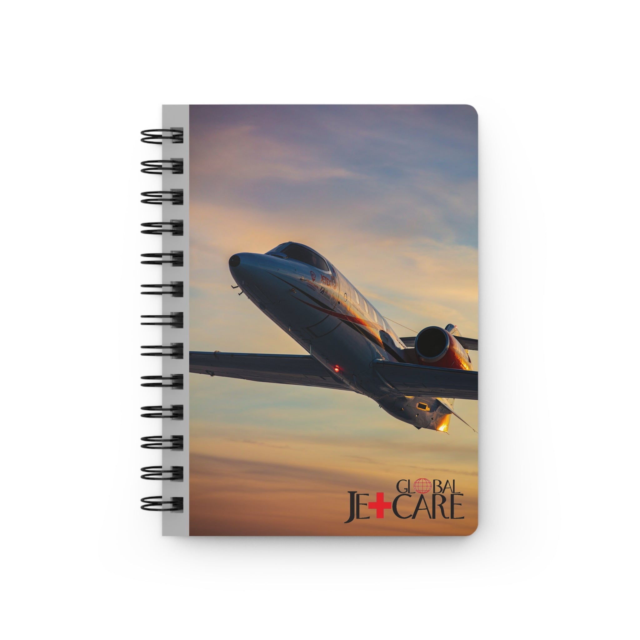 N41GJ Sunset Crew Notebook - Saving Lives in Flight