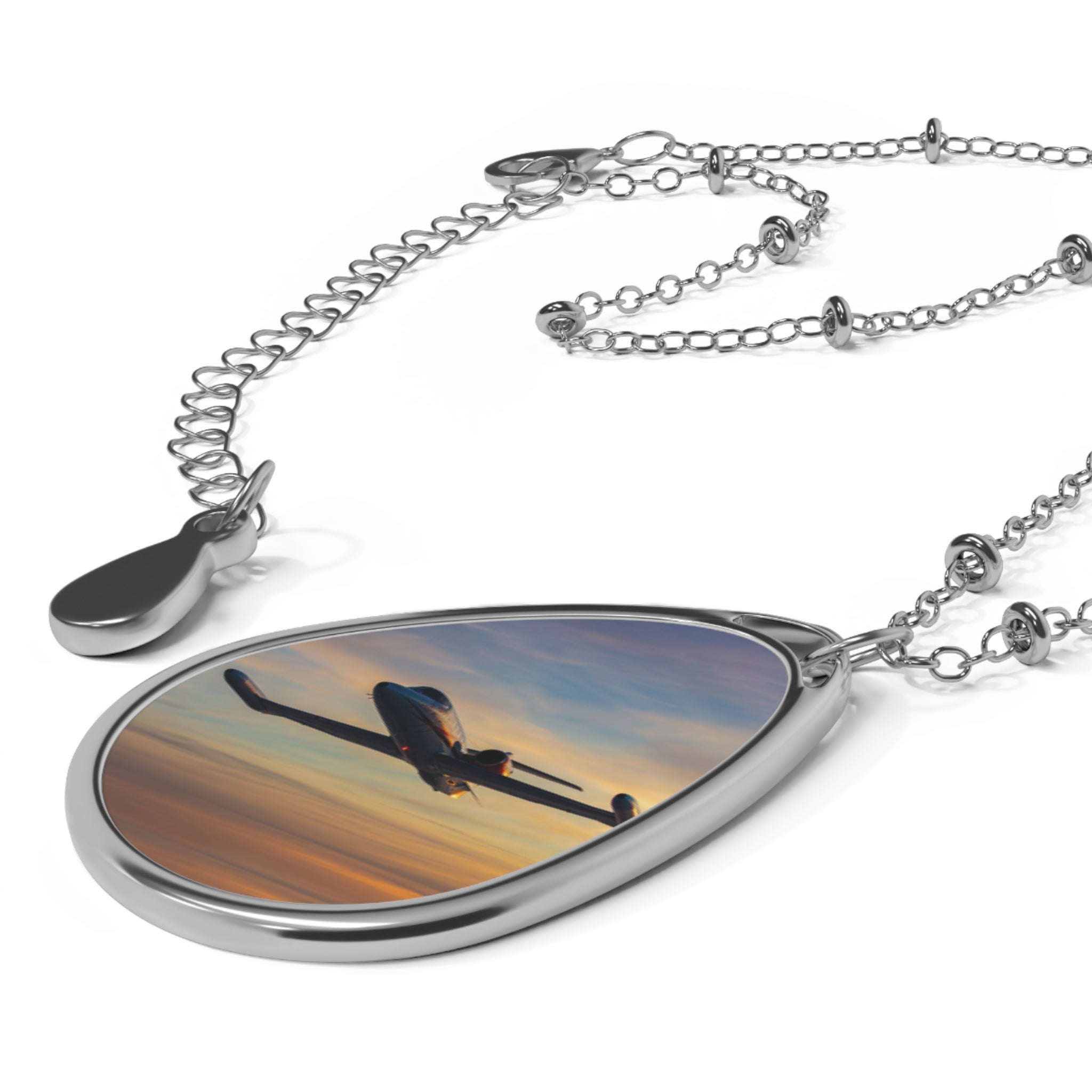 Global Jetcare Oval Necklace - N41GJ edition
