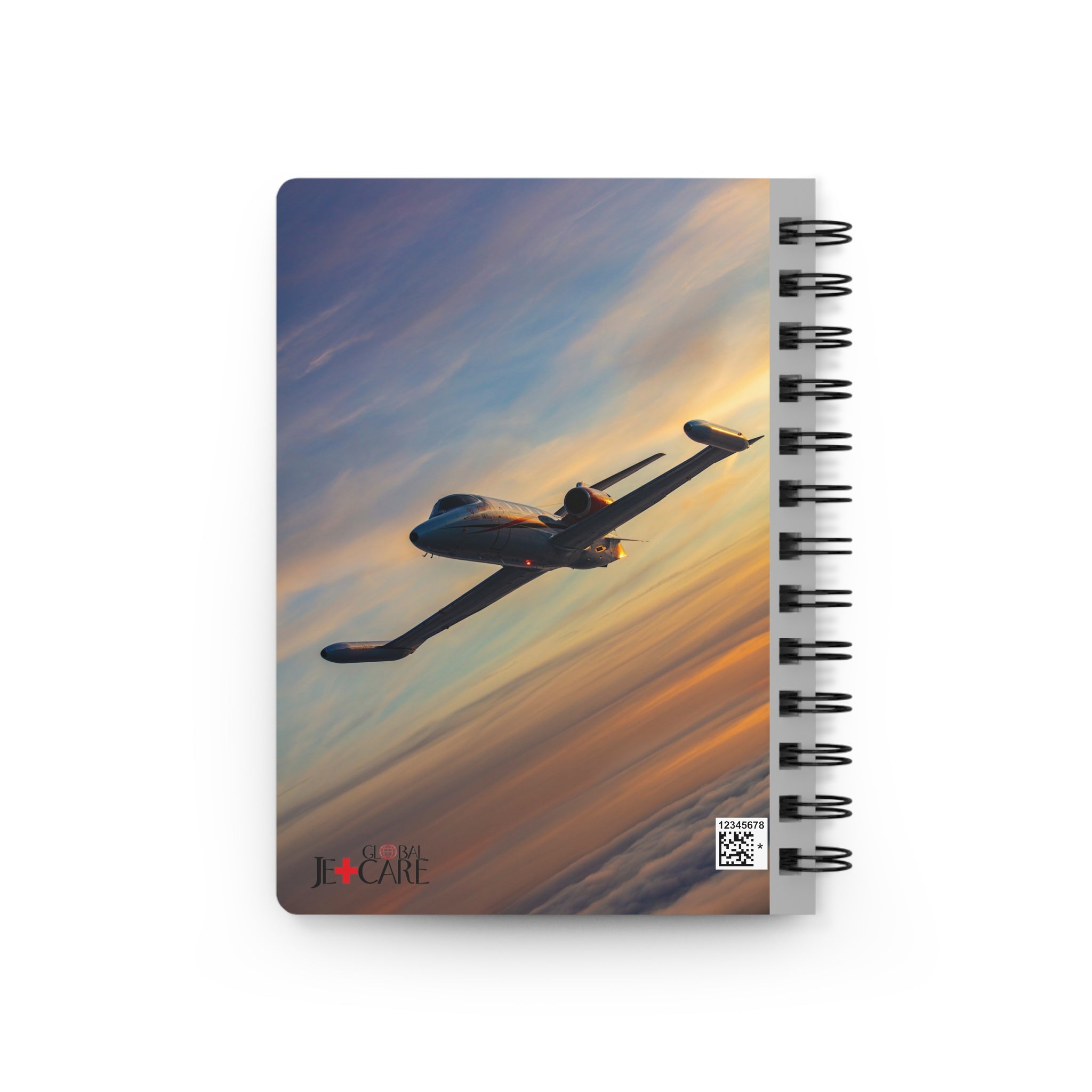 N41GJ Sunset Crew Notebook - Saving Lives in Flight