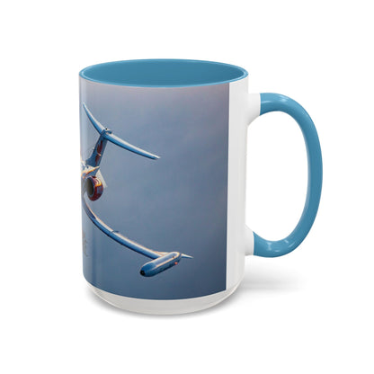 Global Jetcare “Mission Fuel” Accent Coffee Mug – N41GJ Edition