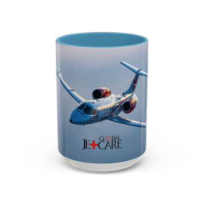 Global Jetcare “Mission Fuel” Accent Coffee Mug – N41GJ Edition