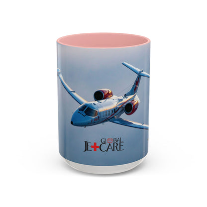 Global Jetcare “Mission Fuel” Accent Coffee Mug – N41GJ Edition