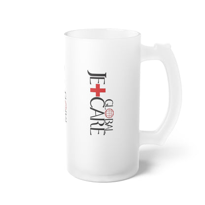 Global Jetcare Frosted Glass Mug