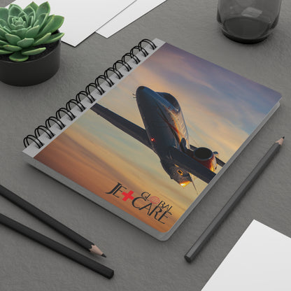 N41GJ Sunset Crew Notebook - Saving Lives in Flight