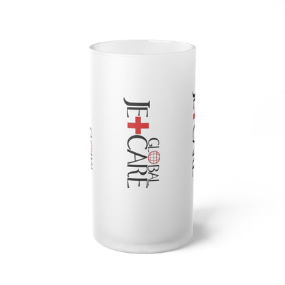 Global Jetcare Frosted Glass Mug