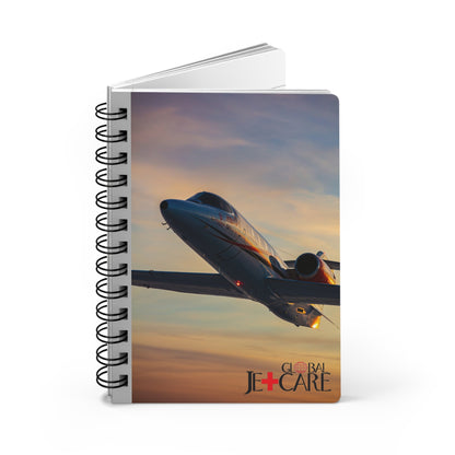 N41GJ Sunset Crew Notebook - Saving Lives in Flight