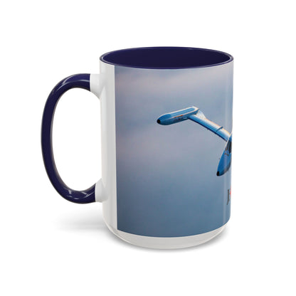 Global Jetcare “Mission Fuel” Accent Coffee Mug – N41GJ Edition