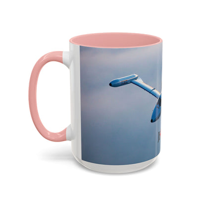 Global Jetcare “Mission Fuel” Accent Coffee Mug – N41GJ Edition