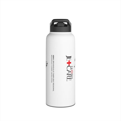 Global Jetcare KBKV Airport Diagram Stainless Steel Water Bottle