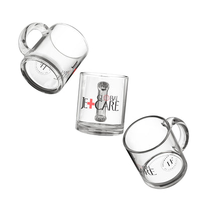 Global Jetcare Clear Glass Mug