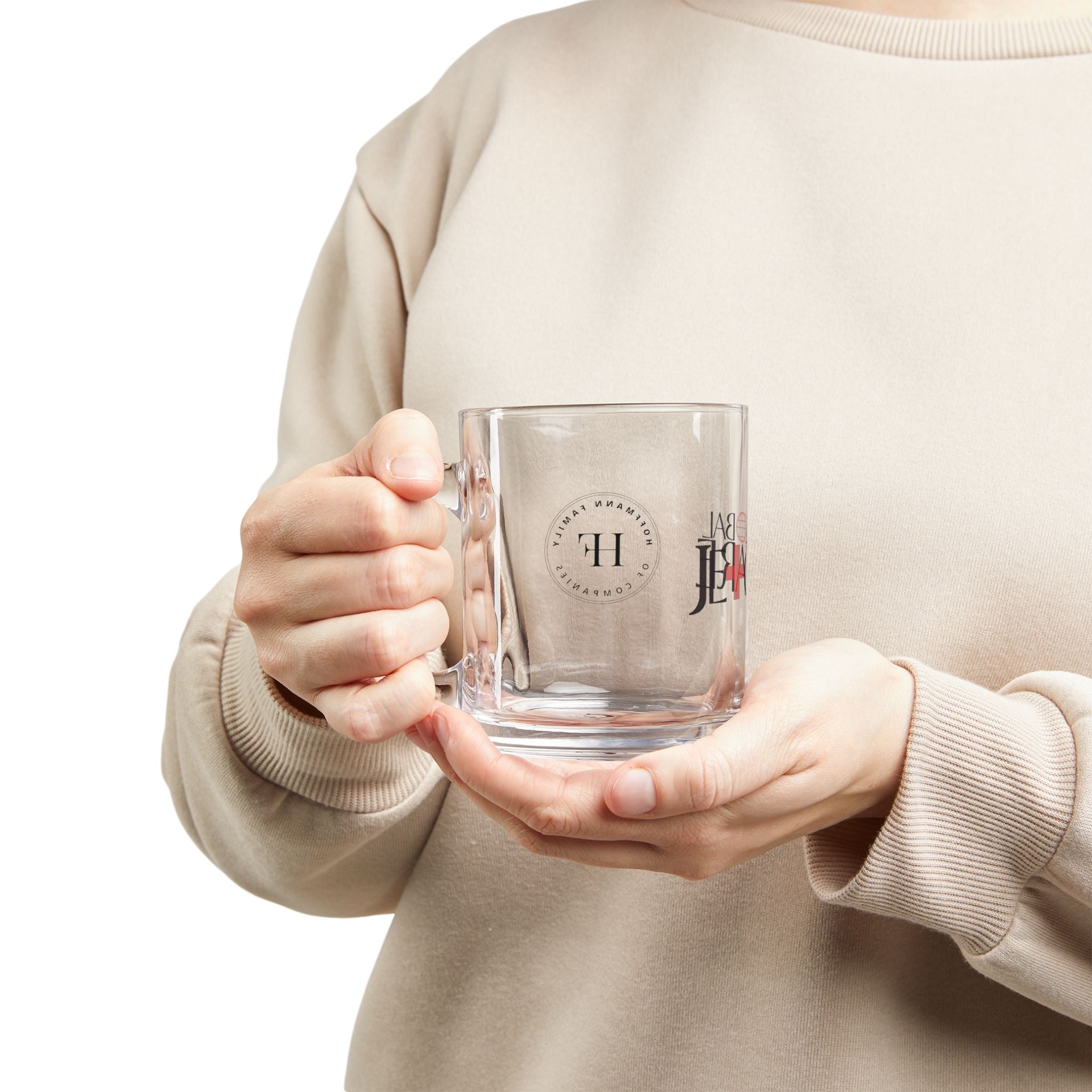Global Jetcare Clear Glass Mug