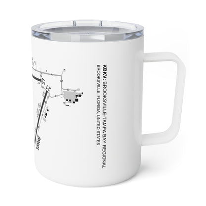 Global Jetcare  KBKV Airport Diagram Coffee Mug