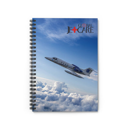 Global Jetcare Spiral Notebook (Ruled)
