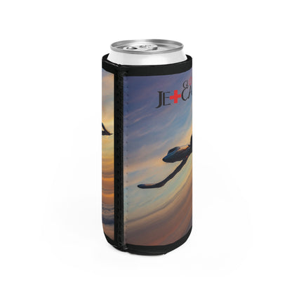Global Jet Care Sunset Can Cooler - N41GJ Edition