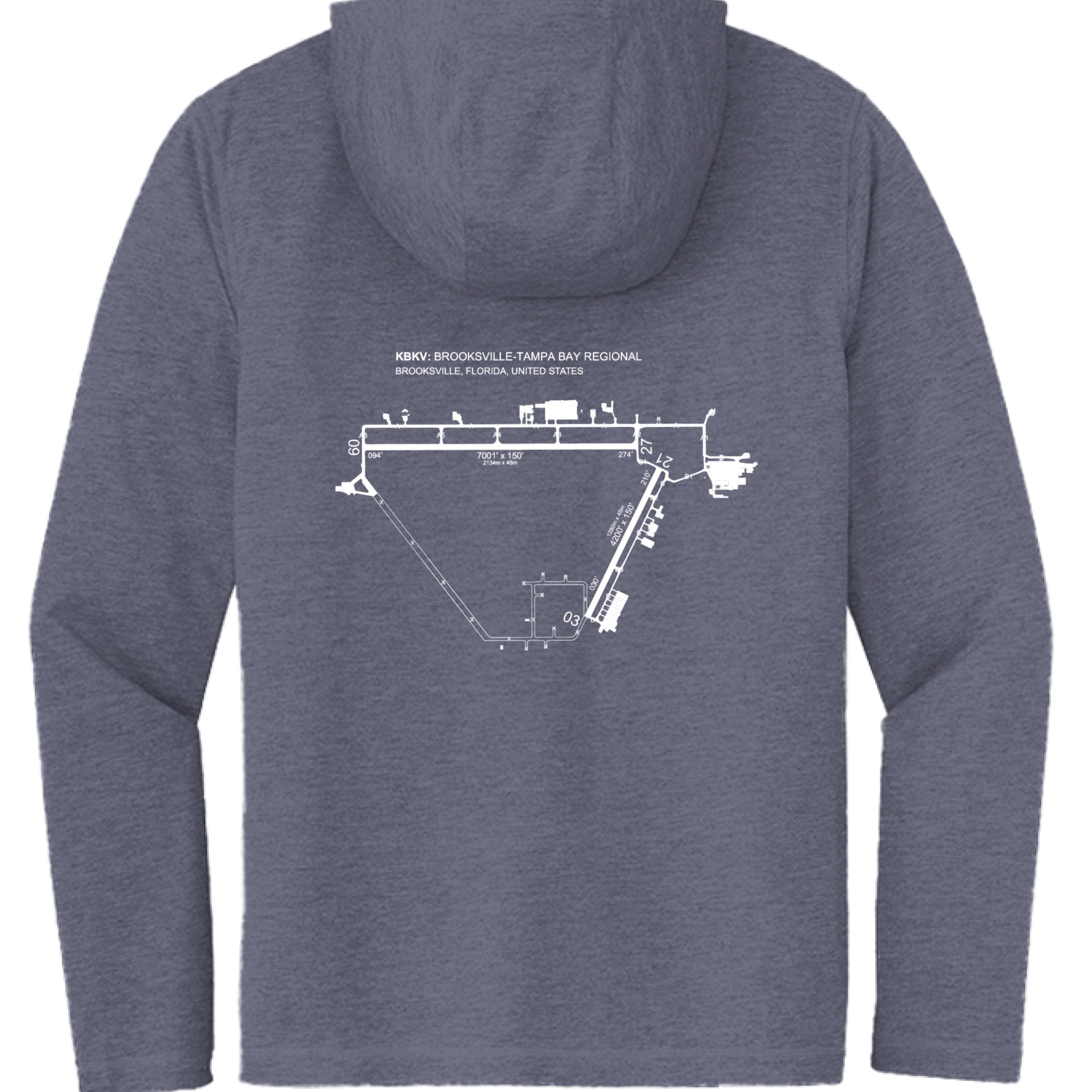 True Navy Hthr - BACK